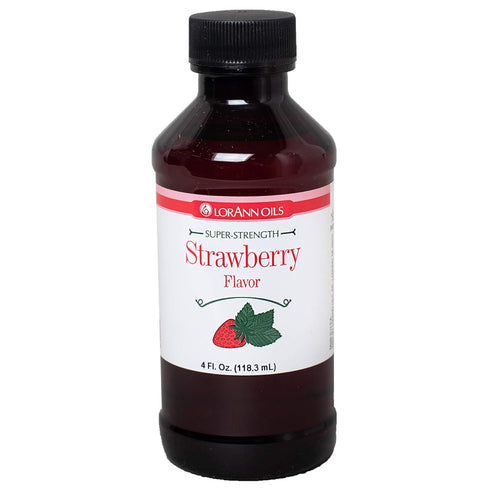 LorAnn Strawberry SS Flavor, 4 Ounce Bottle