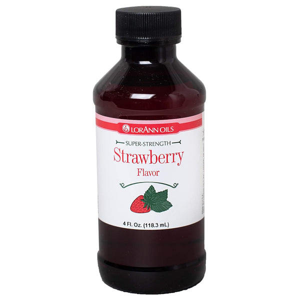 LorAnn Strawberry SS Flavor, 4 Ounce Bottle