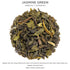 35-50 Tea Forte Jasmine Green Premium Loose Leaf Caffeinated Green Tea Blend Canister, Makes Cups