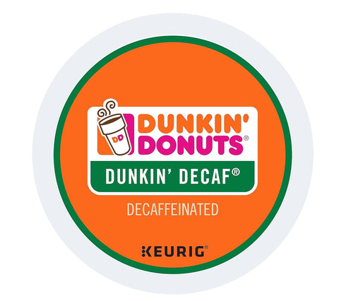 44 Dunkin' Donuts Decaf Keurig Single-Serve K-Cup Pods, Medium Roast, Box of K-Cup Pods