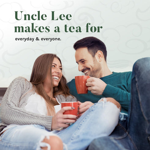 100 Count (Pack 4) Uncle Lee's Tea Organic Black Tea - Premium Tea, Full-Bodied, Caffeinated Coffee Alternative, Robust