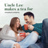 100 Count (Pack 4) Uncle Lee's Tea Organic Black Tea - Premium Tea, Full-Bodied, Caffeinated Coffee Alternative, Robust