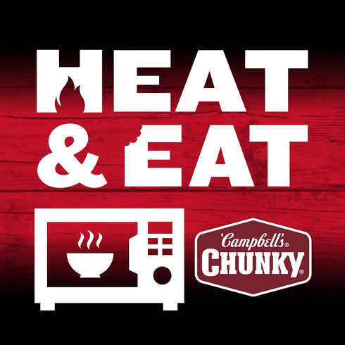 18.8 oz Campbells Chunky Spicy Sausage Mac Soup, Can