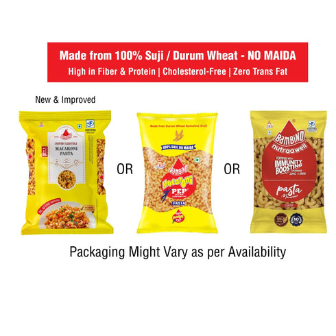 Bambino 6 oz 1 5 macaroni Pep ( shell shaped pasta free on order of macaroni)
