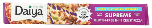 Frozen, 19.4 Daiya, Dairy Free Supreme Gluten Free Vegan Pizza, Ounce