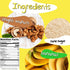 3 4.5 Oz, 3-Pack Crazy Go Nuts Walnuts Banana - Glazed Walnuts, Healthy Snacks, Vegan, Gluten Free, Superfood-Natural