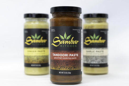 SAMBAR KITCHEN Mustard Oil - Essential Cooking Oil (32oz)