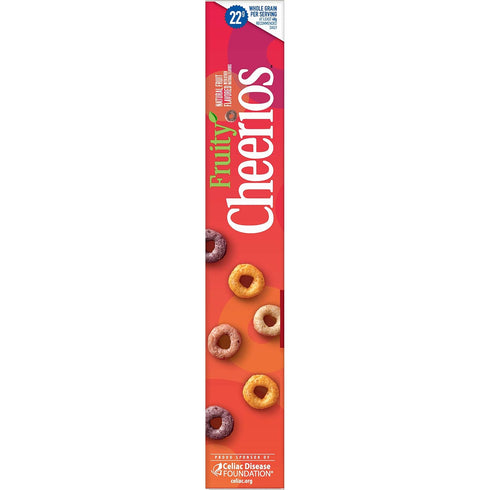 10.6 Oz Fruity Cheerios Gluten Free, Breakfast Cereal
