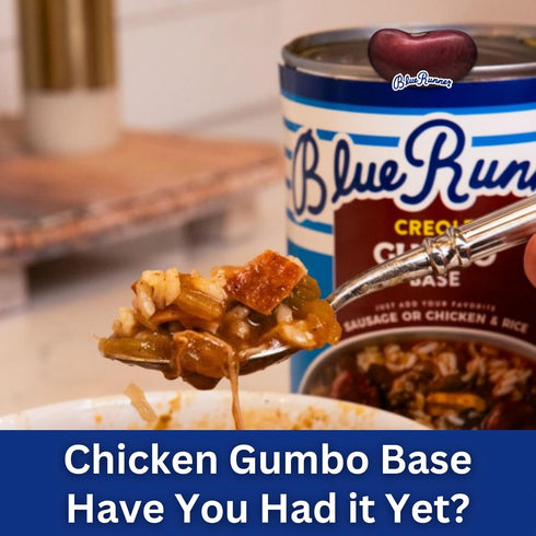 (Pack 3) Blue Runner Gumbo Creole Base of Traditional Louisiana Chicken and Sausage Gumbo Base - Quick and Delicious