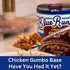 (Pack 3) Blue Runner Gumbo Creole Base of Traditional Louisiana Chicken and Sausage Gumbo Base - Quick and Delicious