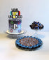 Level 12th Unlocked Cake Topper for Video Game Theme Birthday Anniversary Celebration Gaming Party