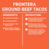 frontera 8 oz. Ground Beef Taco Skillet Sauce, Mild