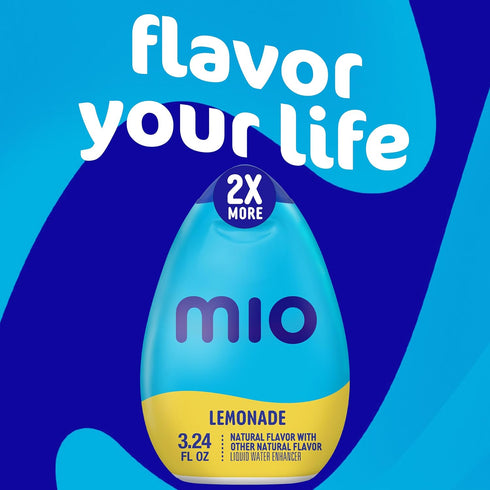 3.24 oz mio Lemonade Naturally Flavored with other natural flavor Liquid Water Enhancer, fl Bottle