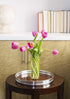 KaBloom Flowers - Valentine Collection - Bouquet of Fresh Pink Tulips with Vase (Farm-Fresh, Cut-to-Order and Homegrown