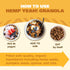 10 3.5 3 10 10 Oz, Packaging (Pack 2) Manitoba Harvest Hemp Yeah Granola, with g of Protein, g Omegas, g of Fiber