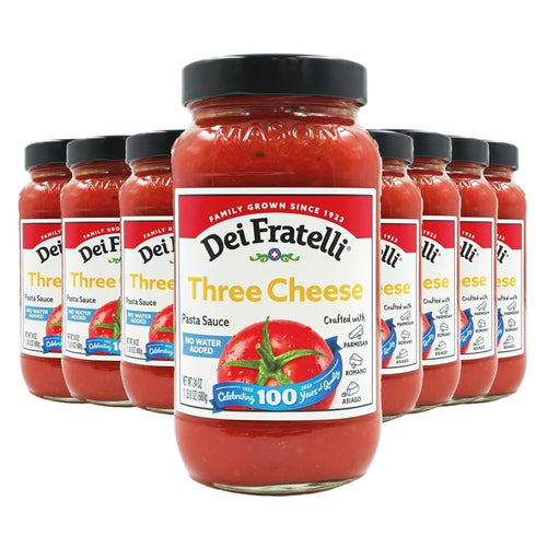 Dei Fratelli Three Cheese Pasta Sauce (24 oz. jars; 8 pack) -