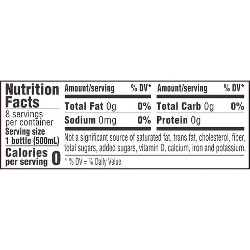 16.9 Oz (Pack 8) Poland Spring Sparkling Water, Raspberry Lime, Fl