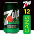 7-Up 12 Oz., Pack 12 Zero Sugar Soda