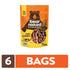(6 Bear Naked Granola Cereal, Whole Grain Granola, Breakfast Snacks, Oats and Honey Bags)