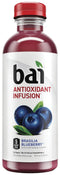 Bai5 Bai Antioxidant Infusions, Brasilia Blueberry, Flavored Water, 18 Fluid Ounce Bottle