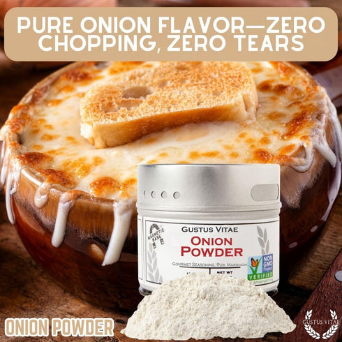 GLP-1 #15 Onion Powder | All Natural, Non GMO | Sustainably Sourced Seasoning, Not Irradiated | Ultra Premium, Single