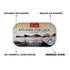 4oz. (PACK 12 Icelandic Cod Liver Wild Caught (Foie de Morue) OF CANS)