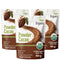 Amgwhhoo 452g/3pack, (3 Lbs - 48 Oz), Raw Organic Cacao Powder - Cold-Processed