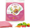 TANISA Square Beetroot Rice Paper Wrappers for Spring Rolls, 8.7 inch, 7 oz, Gluten Free, Natural Pink Banh Trang