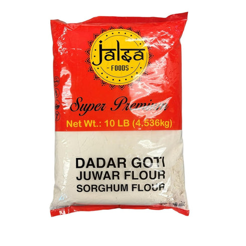 Generic Jalsa Foods Dadar Goti Juwar Flour (Sorghum Flour) 10LB (4.53 kg)