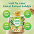 2.6 (Pack 6) Nongshim Soon Cup Noodle Soup, Veggie, Ounce