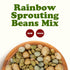 1 Food to Live Rainbow Sprouting Beans Mix, Pound Raw, High Germination Rate, Vegan