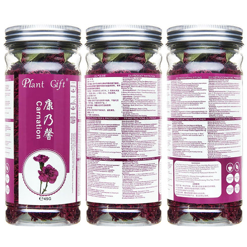 Plant Gift 100% 100% 45g/1.58oz Herbal Carnations Flowers Tea,Chinese Flower tea, natural carnation tea health