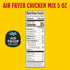 5 oz (Pack 6) 2 lbs Louisiana Fish Fry, Air Fryer Chicken Coating Mix, of Each Box Coats of Chicken - Easy to Cook Air