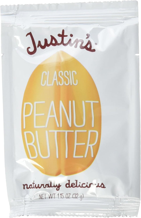 DOGNNAK Justin's Natural Classic Peanut Butter 1.15 oz (Pack of 50)