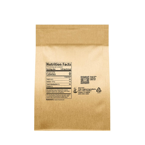 Pure Original Ingredients Sodium Bicarbonate (Baking Soda) (1 lb) Eco-Friendly Packaging, Always Pure, No Fillers Or Additives