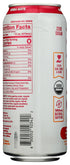 16 Oz Clean Cause Organic Strawberry Lemonade Sparkling Yerba Mate, Fl