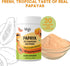 20:1 6 oz Papaya Juice Powder with Natural Papain Digestive Enzyme - Concentrated & Freeze Dried Organic Papaya Juice