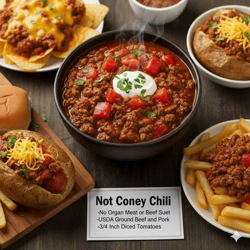 WOODWARD AVE. 10.5 Oz (Pack 2) Woodward Ave Hot Dog Chili No Beans, of | Michigan Style | Made in Michigan