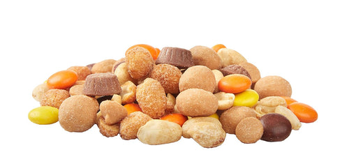 2.75 (Pack 1) Amazon Brand - Happy Belly Peanut Butter Plenty, Trail Mix, pound