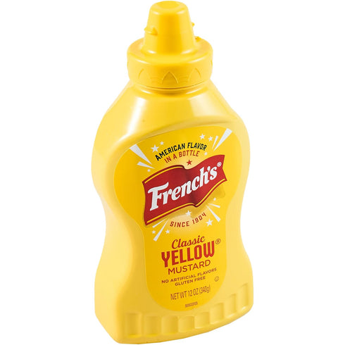 French's Classic Yellow Mustard, 12 oz