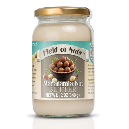 Field of Nuts Inc. Macadamia Nut Butter | Raw and Without Any Additives or Sugar