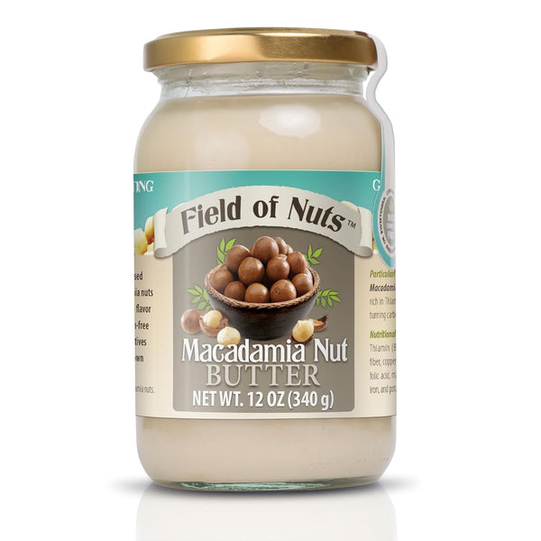 Field of Nuts Inc. Macadamia Nut Butter | Raw and Without Any Additives or Sugar