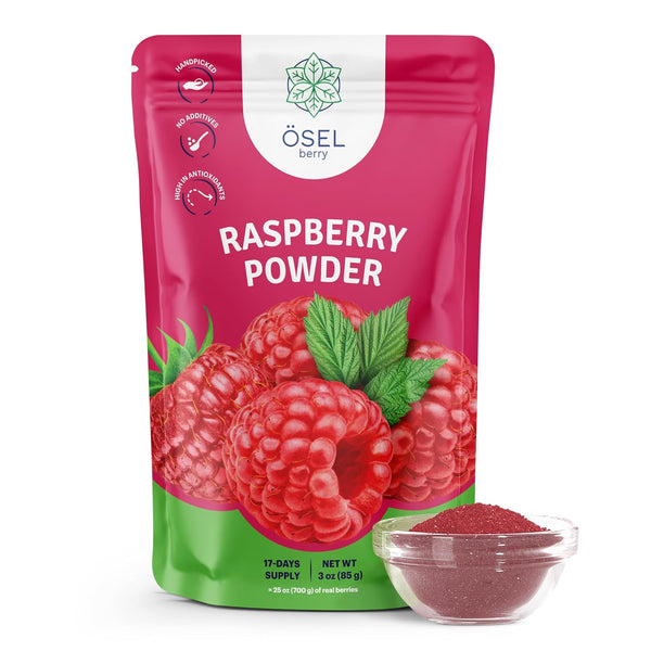 SEL BERRY All-Natural Freeze Dried Raspberry Powder for Baking & Smoothies | Pure Raspberry