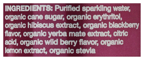 16 Oz Clean Cause, Yerba Mate Blackberry Organic, Fl