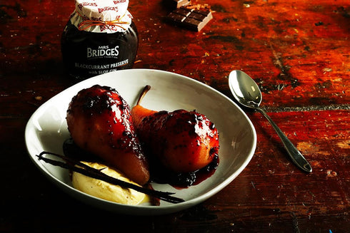 Generic Set 2 12 Oz Mrs. Bridges of Scotland, of Jars, Scottish Blackcurrant Preserves, Imported from Scotland, Each