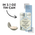 Terre Exotique 2.2 Oz Fleur De Sel with Italian White Truffles Ifaty Madagascar