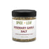 Premium Rosemary Garlic Salt by Spice + Leaf, Vegan Kosher Spice Blend for Roasted Potatoes, 3.1 oz