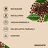 30% 40 Count EKOCUPS Organic Swiss Water Decaf Medium Roast Coffee Pods, More Coffee Per Cup, Fair Trade Decaffeinated
