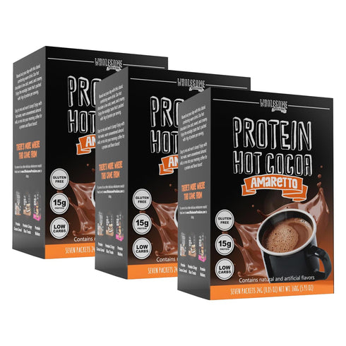 Protein Hot Chocolate, High Protein 14g-15g, Low Carb 4g-5 Net Carbs, Low