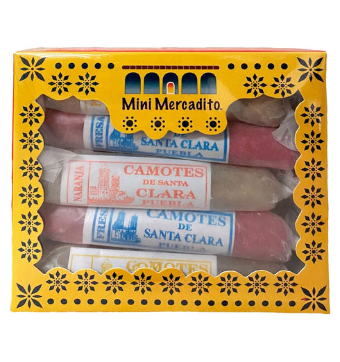 Mini Mercadito Camote Poblano Santa Clara Dulce - Authentic Mexican Sweet Potato Candy